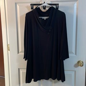 Women- Astrologie - 3/4 sleeve, color: black, size: XL